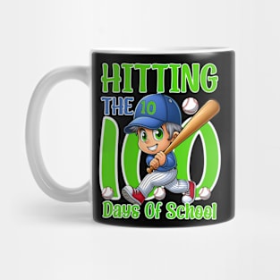 A day of learning and fun celebrating 100 days of school with a game of baseball Mug
